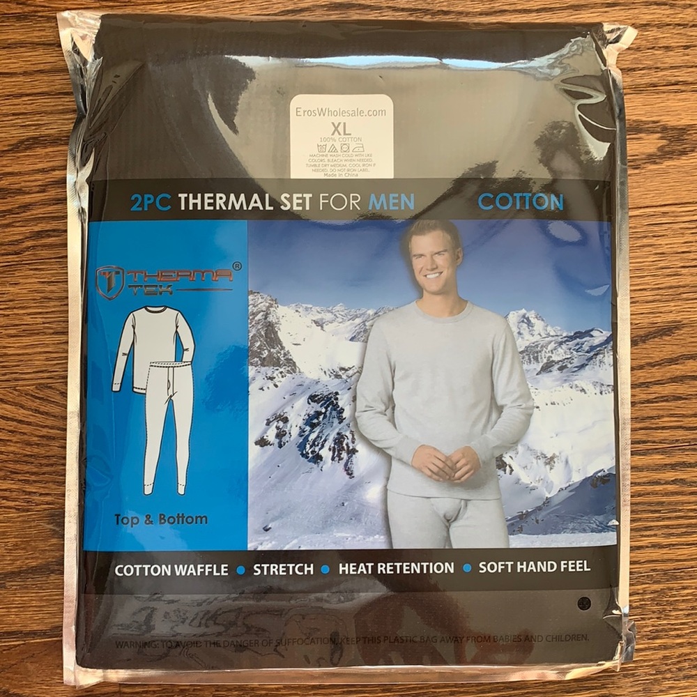 Therma Tech 2 piece thermal set for men